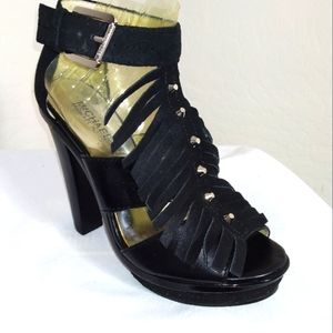 Michael Kors Black Platform Sandals